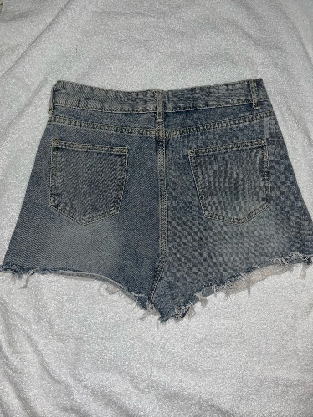 Princess Polly Ariana Denim Shorts